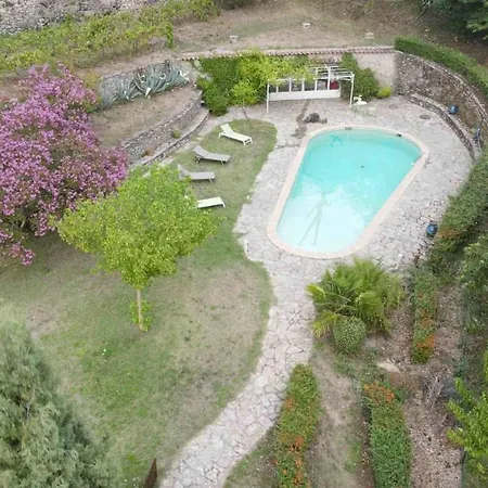 Chateau De Blanqueirou, Cevennes, Gastronomie Vegetale Bed & Breakfast Monoblet